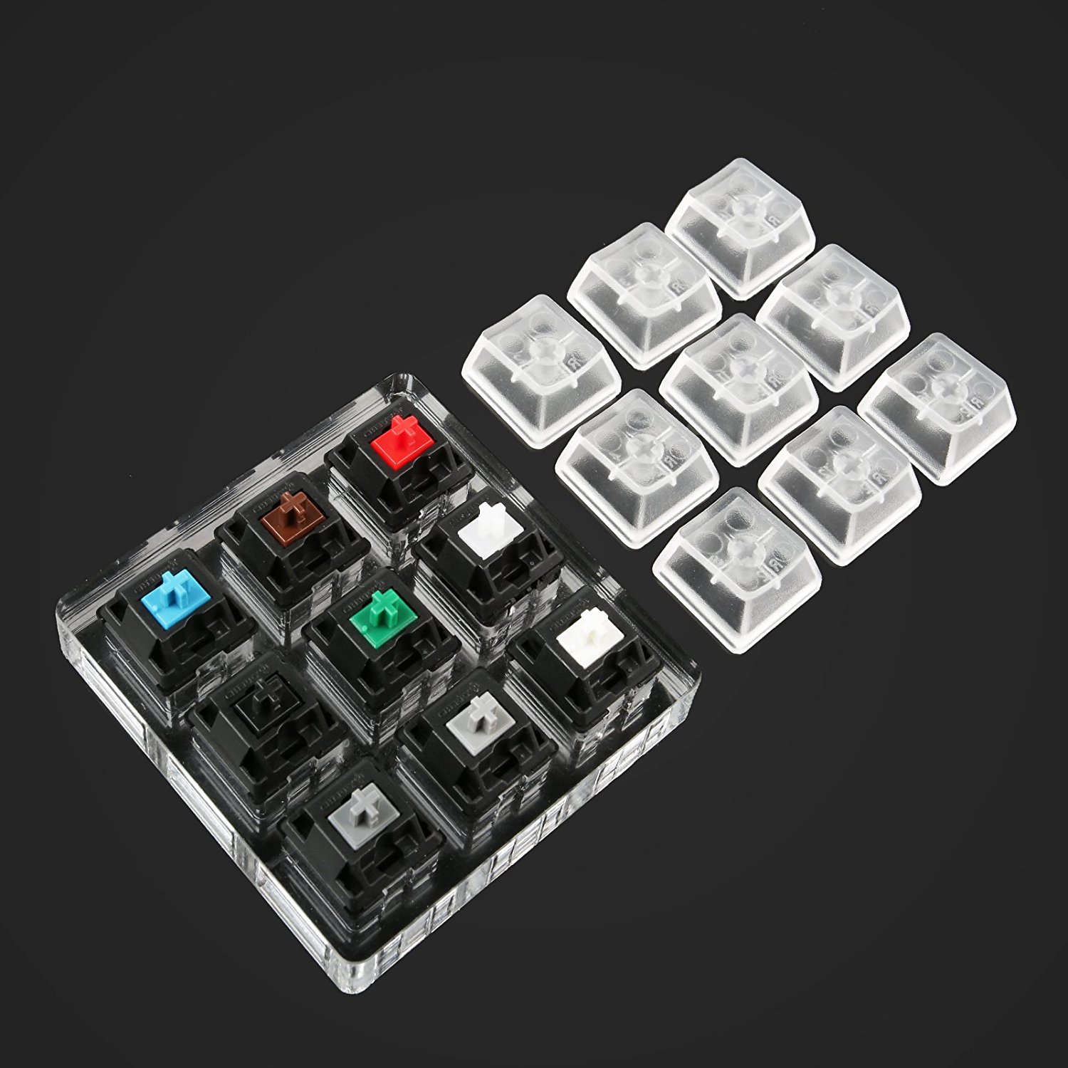 Max Keyboard Keycap, Cherry MX Switch, ORing Sampler Tester Kit