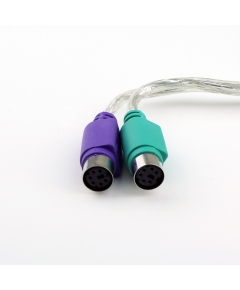 Max Keyboard PS/2 to USB Active Keyboard and Mouse Adapter