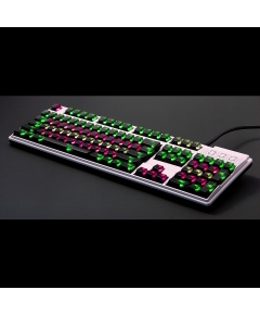 AN EXAMPLE: Max Keyboard Universal Cherry MX Translucent Clear Black Full Blank Keycap Set