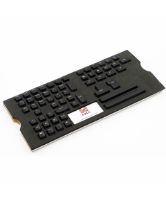 Max Universal Cherry MX Translucent Clear Black Full Keycap Set (Top Print)