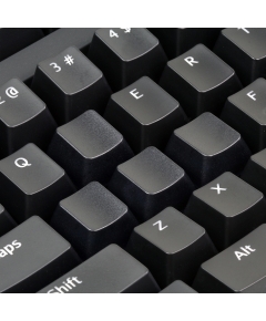 AN EXAMPLE: Max Keyboard Custom Black Translucent Cherry MX Blank Keycap Set for ESC, W,A,S,D or E,S,D,F and Arrow Keys