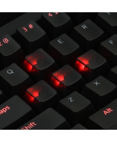 AN EXAMPLE: Max Keyboard Custom Black Translucent Cherry MX Blank Keycap Set for ESC, W,A,S,D or E,S,D,F and Arrow Keys