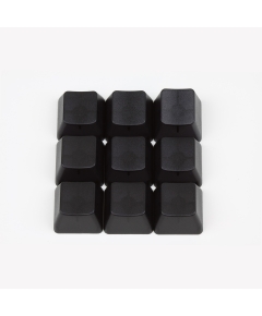 Max Keyboard Custom Black Translucent Cherry MX Blank Keycap Set for ESC, W,A,S,D or E,S,D,F and Arrow Keys