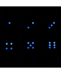 Max Keyboard R4 / E profile row 1x1 Cherry MX "Dice" Custom Backlight Keycap Set