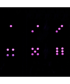 Max Keyboard R4 / E profile row 1x1 Cherry MX "Dice" Custom Backlight Keycap Set