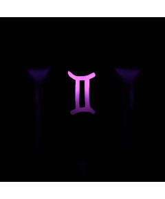 Max Keyboard Custom R4 Zodiac Horoscope "Gemini" Sign Backlight Cherry MX Keycap