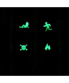 Msx Keyboard R4 / E profile row 1x1 Cherry MX Custom Backlight Keycap Set