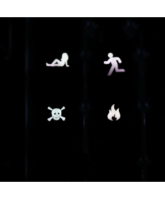 Msx Keyboard R4 / E profile row 1x1 Cherry MX Custom Backlight Keycap Set