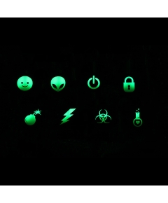 Max Keyboard R4 1x1 Cherry MX Custom Backlight Keycap Set 2