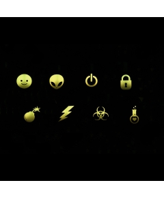 Max Keyboard R4 1x1 Cherry MX Custom Backlight Keycap Set 2