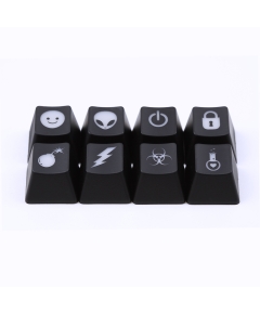 Max Keyboard R4 1x1 Cherry MX Custom Backlight Keycap Set 2