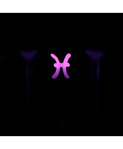 Max Keyboard Custom R4 Zodiac Horoscope "Pisces" Sign Backlight Cherry MX Keycap