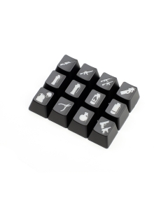Example: Max Keyboard Custom Backlight Compatible Keycap for backlit keyboard