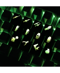 Example: Max Keyboard Custom Backlight Compatible Keycap for backlit keyboard