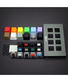 MAX keyboard Keycap, Cherry MX Switch, Gateron Switch, O-Ring Ultimate Sampler Tester Kit
