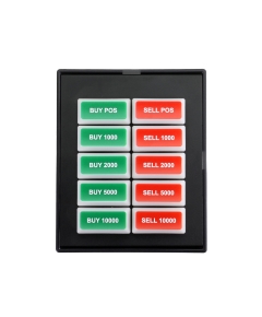 MAX FALCON-20 RGB CUSTOM STOCK MARKET PROGRAMMABLE KEYPAD