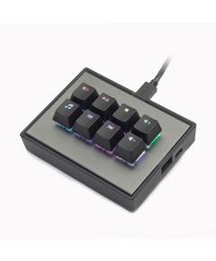 MAX FALCON-8 RGB Programmable mini macropad mechanical keyboard (Assembled)
