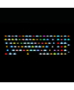 Keychron K4 Custom Black Translucent Keycap Set