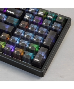 Keychron K4 Custom Black Translucent Keycap Set