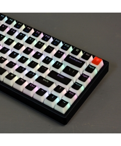 Keychron K2 Custom Black Pudding Keycap Set