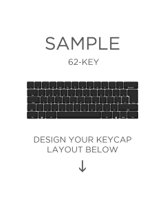 AN EXAMPLE: Max Keyboard ISO Layout Custom Backlight Keycap Set (SIDE PRINT)