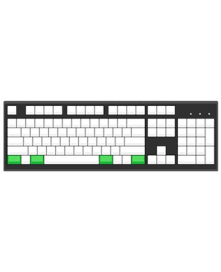 Max Keyboard Row 1, Size 1x1.5 Cherry MX Keycap.