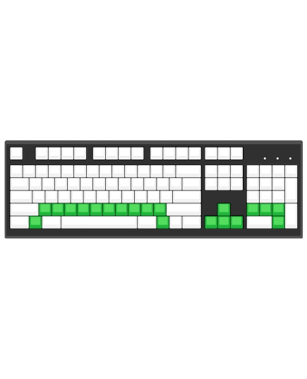 Max Keyboard Row 1, Size 1x1 Cherry MX Keycap.