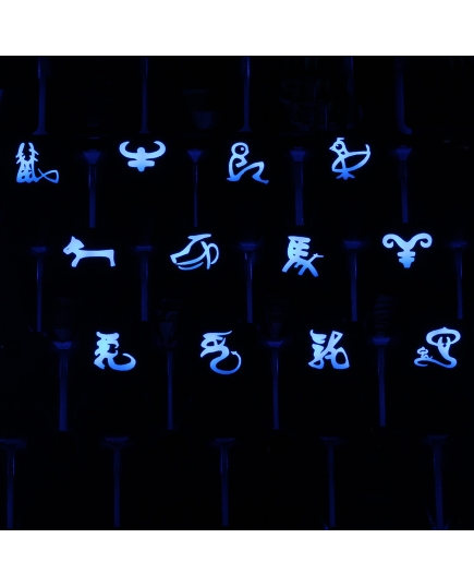Max Keyboard R4 1x1 Cherry MX "Chinese Astrology Animal Sign" backlight Keycap Set