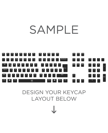 Max Keyboard ISO Layout Custom Backlight Keycap Set