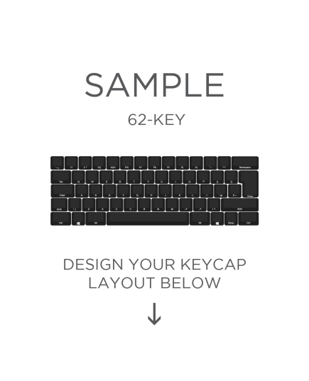 AN EXAMPLE: Max Keyboard ISO Layout Custom Backlight Keycap Set (SIDE PRINT)