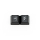 Max Keyboard R1 / B profile row 1x1 Cherry MX "Portal" Custom Backlight Keycap Set
