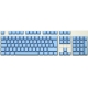 Max Keyboard ISO 105 Key Cherry MX Blank Keycaps (Blue Color with 6.25x Unit Spacebar)