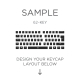 AN EXAMPLE: Max Keyboard ISO 62-Key Layout Custom Backlight Keycap Set
