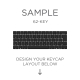 AN EXAMPLE: Max Keyboard ISO Layout Custom Backlight Keycap Set (SIDE PRINT)